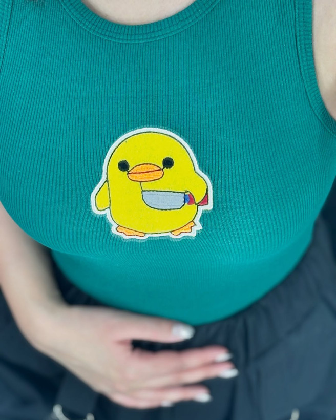 کراپ گلدوزی جوجه🐥